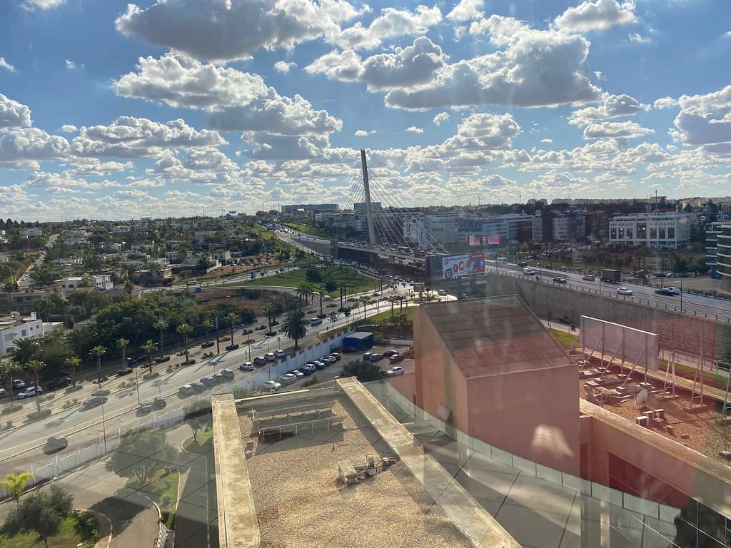Panoramic city view - Technopark Casablanca